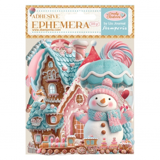 Die Cuts Stamperia Chipboard - Candy Christmas