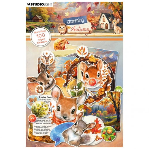 Die Cuts Studio Light - Charming Autumn - 108 delar