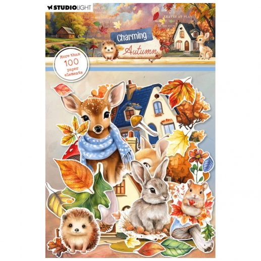 Die Cuts Studio Light - Charming Autumn - 108 delar