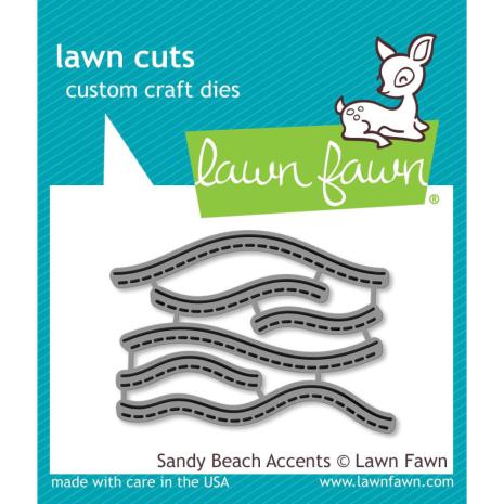 Die Lawn Fawn Sandy Beach Accents Stämplar
