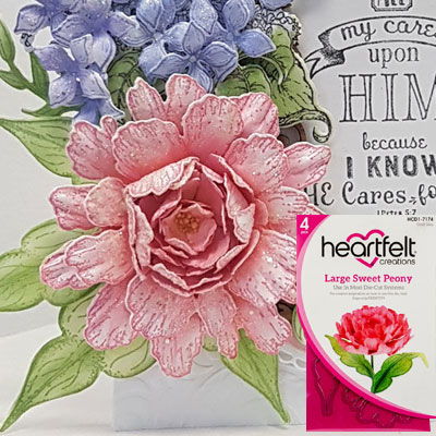 Die - Large Sweet Peony - Heartfelt Creations
