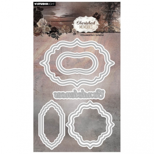 Dies Studio Light - Ornamental Labels - 9 st