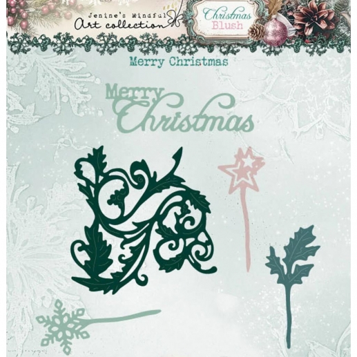 Dies Studio Light - Christmas Blush Merry Christmas