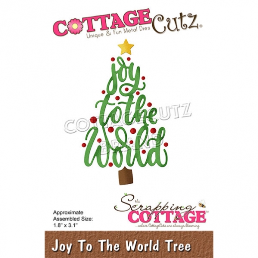 Dies Cottage Cutz Joy To The World Jul stans