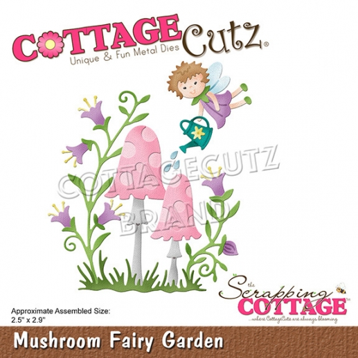 Dies Cottage Cutz - Mushroom Fairy Garden