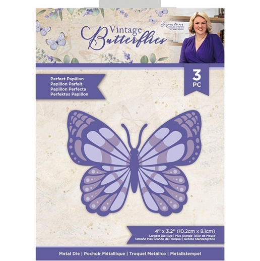 Dies Crafter's Companion - Vintage Butterflies - Perfect Papilon