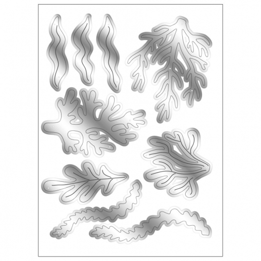 Die Set 9 Delar - Enchanted Ocean - Coral Reef