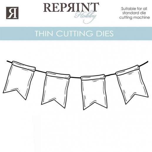 Dies Reprint - Vimplar / Banner - 81 x 29 mm