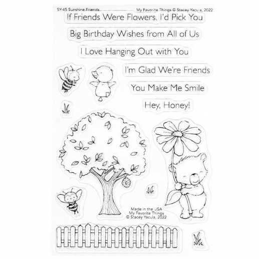 Clear Stamps - My Favorite Things - Sunshine Friends