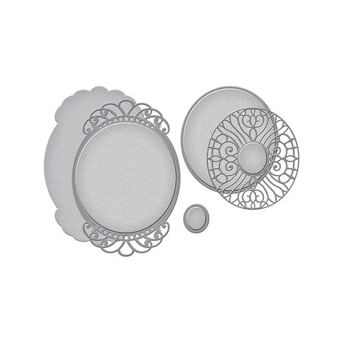 Dies Spellbinders Oval Coronet Spellbinder