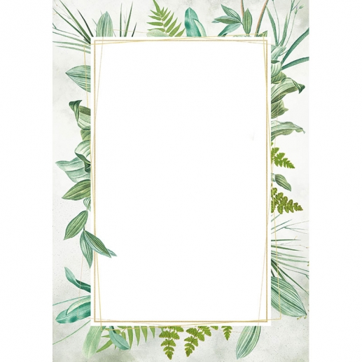 Diplom Certifikat - 20 ark A4 - Botanic - 170 g