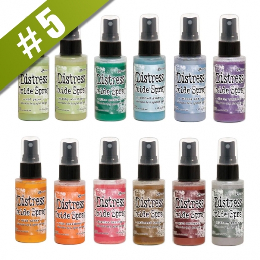 Distress Oxide Spray Kit 5 Winter till scrapbooking, pyssel och hobby