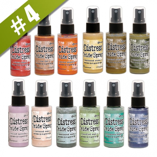Distress Oxide Spray Kit 4 Autumn till scrapbooking, pyssel och hobby