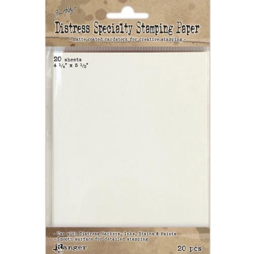 Distress Specialty Stamping Paper Papper 4,5