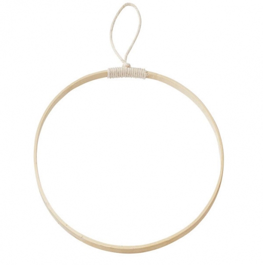 Ring av Trä - Med upphängning - Dia. 30 cm