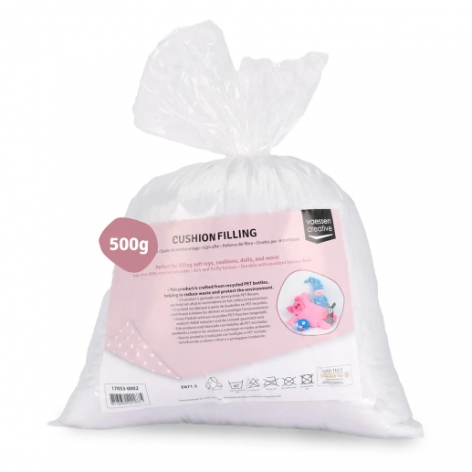 Fyllnadsvadd Vit 500 gram - Stoppningsvadd av Polyester