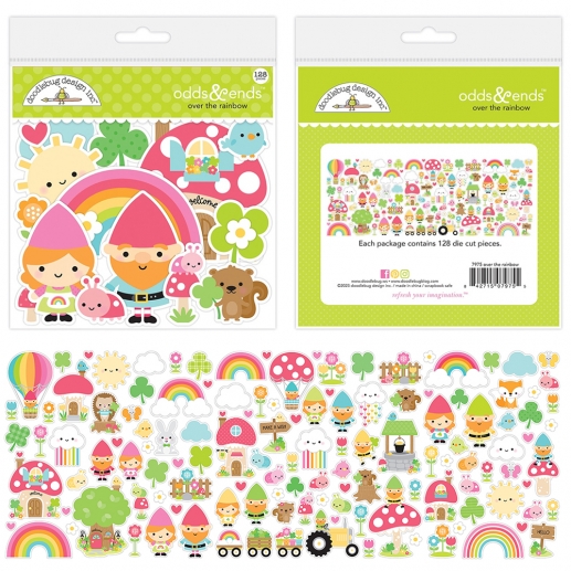 Die Cuts Doodlebug - Over the Rainbow