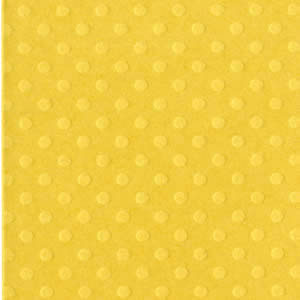 Bazzill Dotted Swiss Cardstock - Honey Trio - Cornmeal