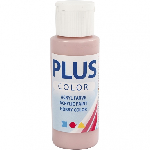 Akrylfärg PLUS Color 60 ml - Dusty Rose Gammelrosa