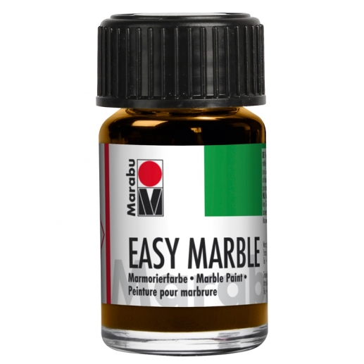 Marmoreringsfärg - Gold - Easy Marble - Marabu