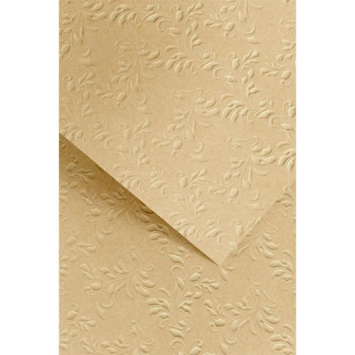 Embossed Wedding Paper - A4 - Paris Beige - 220 g - 20 Ark
