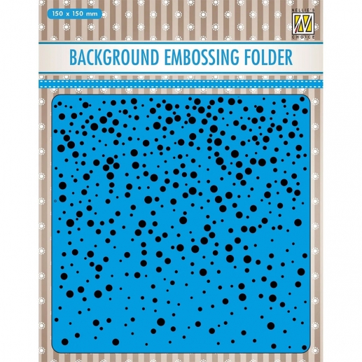 Embossingfolder Nellie Snellen - Background Snow