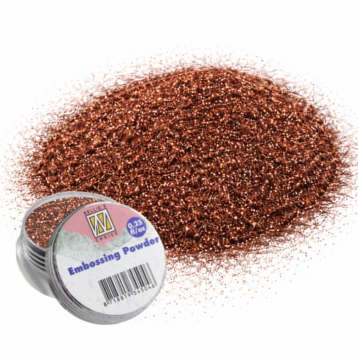 Embossingpulver Nellie - Copper Glitter - 7 gram