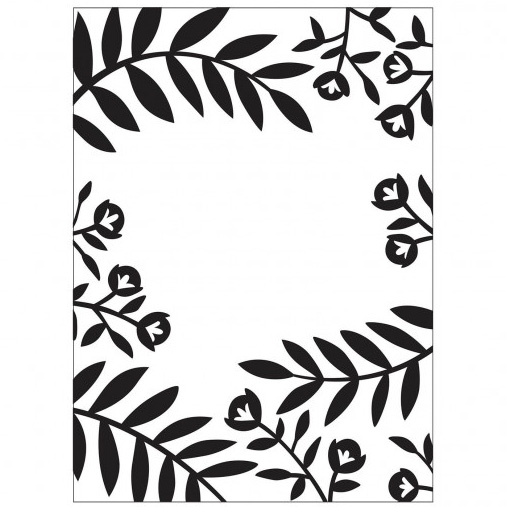 Embossingfolder Darice - Flowers and Leaves
