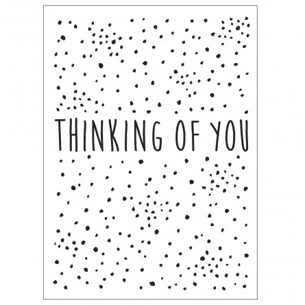 Embossingfolder Darice - Thinking of you