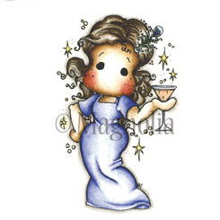 Stämpel Magnolia Little Circus Moscow Tilda in Evening Dress Stämplar Embossing