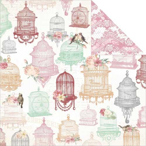 Papper Bo Bunny Madeleine Exquisite Scrapbooking