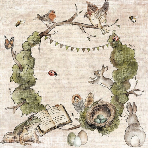 Papper Reprint - Fairytale - In the Wood