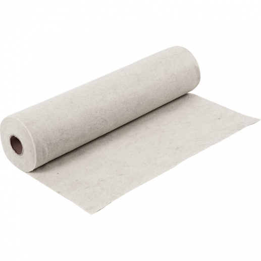 Hobbyfilt - B: 45 cm - Råvit Melerad - 5 meter rulle