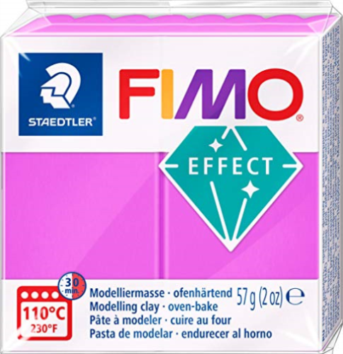 FIMO Effect Neonlila 601 57 g Fimolera till scrapbooking, pyssel och hobby