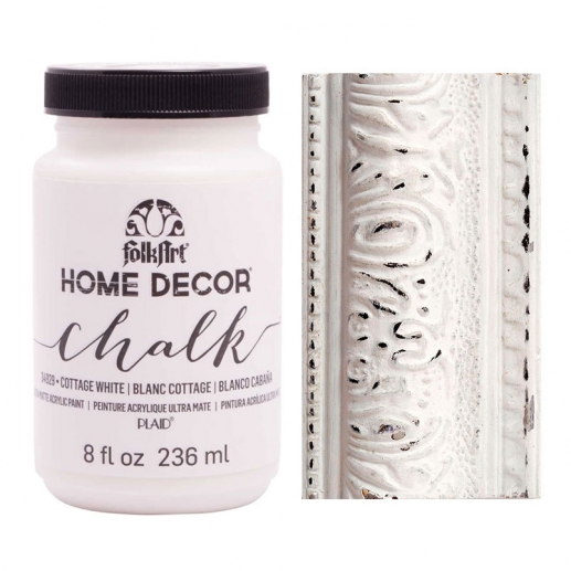 Home Decor Chalk Paint FolkArt - Cottage White - 236ml
