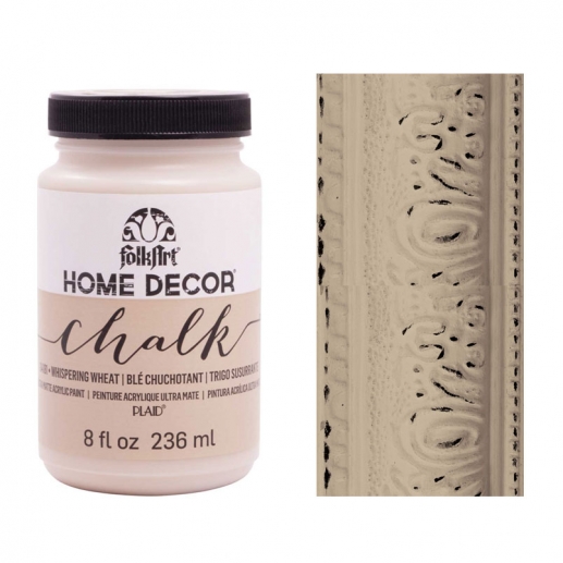 Home Decor Chalk Paint FolkArt Whispering Wheat 236ml