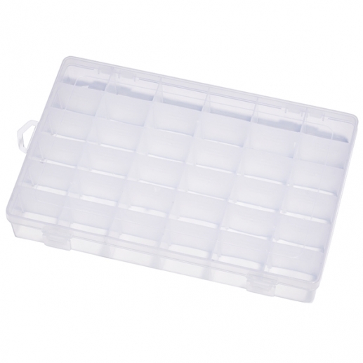 Förvaringsbox - Transparent - 27,5x17,5x4,3 cm