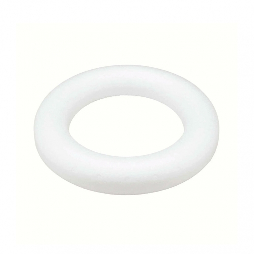 Frigolitring 22 cm - Platt Baksida - Styrolit Krans