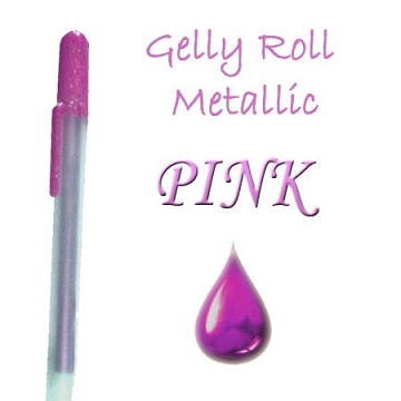 Gelly Roll Penna - Metallic Pink