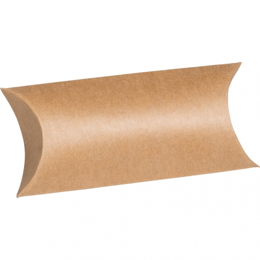 Presentask Pillow Box - 6 st - Natur - 10,5 cm