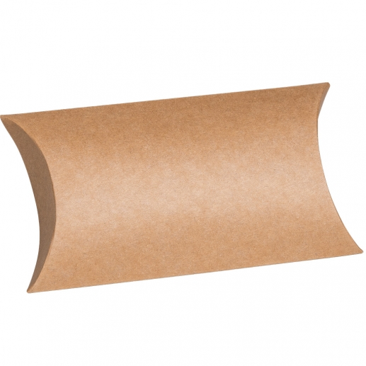 Presentask Pillow Box - 6 st - Natur - 12,5 cm