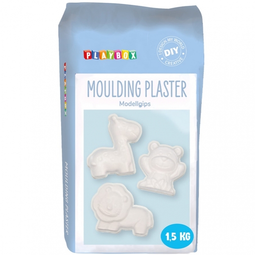 Modellgips för enkel gjutning i gipsform.
