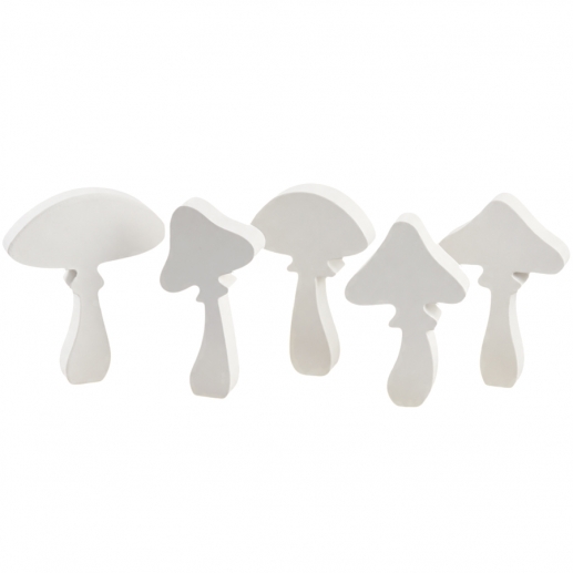Gjutform Av Silikon - Svampar 5 st - Höjd ca 9 cm