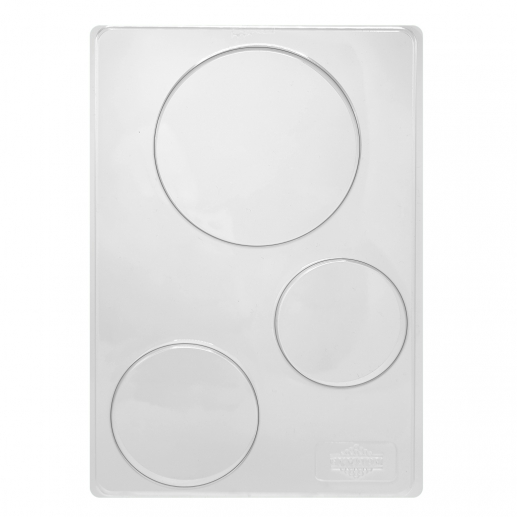 Gjutform Tvål Ljus Cirkel Rund