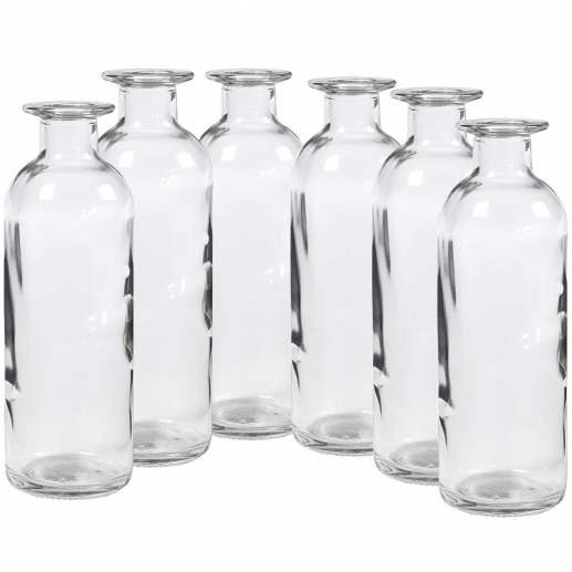 Glasflaskor 16 cm 235 ml 6 st Glasflaska