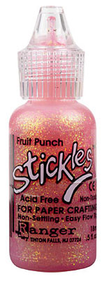 Stickles Glue Fruit Punch Glitterlim till scrapbooking, pyssel och hobby