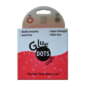 Glue Dots Craft 12 mm till scrapbooking, pyssel och hobby