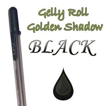 Gelly Roll Penna - Golden Shadow Black