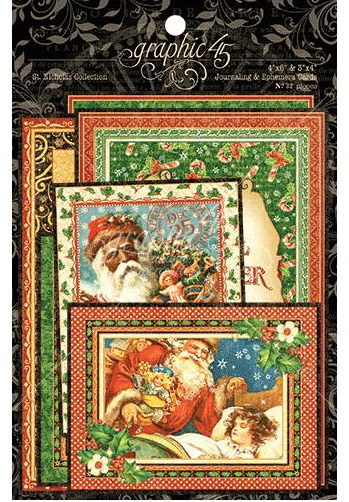 Ephemera Cards 36 st Nicholas Graphic 45