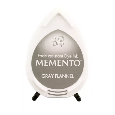 Memento Dew Drop Gray Flannel Stämpeldyna
